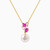 LIN892 - Multishaped Pearl & Rose Stone Necklace in 18K Gold - 111406180065-1.jpg