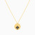 LIN456 - Round Black Stone Necklace in 18K Gold - 111405190061-3.jpg