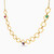 LIN714 - Round Colored Stones Chain Necklace in 18K Gold - 111404180297-2.jpg