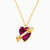 LIN548 - Heart Diamond & Rose Stone Necklace in 18K Gold - 111404130228-2.jpg