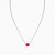 LIN397 - Round Red Stone Necklace in 18K Gold - 111401230003-2.jpg