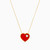 LIN381 - Heart Diamond & Red Stone Necklace in 18K Gold - 111405130076-3.jpg