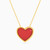 LIN202 - Heart Red Stone Necklace in 18K Gold - 111405130212-1.jpg