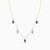 LIN361 - Oval Blue Stone Chain Necklace in 18K Gold - 111404180052-2.jpg