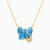 LIN404 - Butterfly Diamond & Colored Stones Necklace in 18K Gold - 111404150090-1.jpg