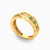 LGR512 - Belt Green Stones Ring in 18K Gold - 61002180120-2.jpg