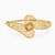 LGS56 - Abstract Cubic Zirconia Half Set in 21K Gold (2 Pieces) - 22011110806_2.jpg