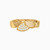 LGS150 - Leaf Cubic Zirconia Half Set in 21K Gold (2 Pieces) - 22011110739-3.jpg