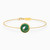 LIB65 - Circle Colored Stones Chain Bracelet in 18K Gold - 111305120060-1.jpg
