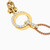 LGB98 - Circle Cubic Zirconia Chain Bracelet in 21K Gold - 22010110417_2.jpg