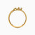 LGR395 - Circle Cubic Zirconia Two headed Ring in 21K Gold - 72002110033-3.jpg