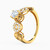 LGR185 - Circle Cubic Zirconia Twin Rings in 21K Gold - 22039110043-2.jpg