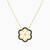 LIN474 - Flower Diamond & Colored Stones Necklace in 18K Gold - 111408190007-3.jpg