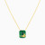 LIN401 - Cushion Diamond & Green Stones Necklace in 18K Gold - 111404120089-3.jpg