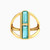 LGR682 - Baguette Colored Stones Ring in 18K Gold - 21002111355-1.jpg