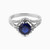 LDR428 - Circle Diamond & Blue Stone Ring in 18K Gold - ERG00011BS-1.jpg