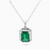 LIN656 - Rectangle Green Stones Necklace in 18K Gold - 111404220110-1.jpg