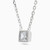 WN2 - Square Cubic Zirconia Sterling Silver Necklace - 87356645-2.jpg