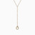 WN41 - Circle Cubic Zirconia Gold Plated Necklace - 97355145-1.jpg