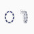 LDE62 - Oval Diamond & Blue Stone Stud Earrings in 18K Gold - KE701147AS-2.jpg