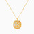 WN147 - Square Clear Stone Gold Plated Necklace - H4184755-3.jpg