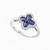 LDR241 - Clover Diamond & Blue Stone Ring in 18K Gold - R91956SB-2.jpg