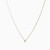 WN37 - Circle Cubic Zirconia Gold Plated Necklace - 97357045-2.jpg