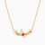 LIN764 - Butterfly Colored Stones Necklace in 18K Gold - 111404180341-1.jpg