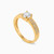 WR51 - Circle Cubic Zirconia Gold Plated Ring - 224911054-2.jpg