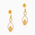 LGE17 - Pear Cubic Zirconia Drop Earrings in 21K Gold - 22003110025-3.jpg