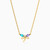 LIN761 - Dragonfly Colored Stones Necklace in 18K Gold - 111404180338-1.jpg