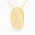 WN78 - Oval Gold Plated Necklace - 92199545-1.jpg