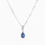 LDN795 - Oval Diamond & Blue Stone Necklace in 18K Gold - LNE00052-3.jpg