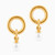 WE80 - Circle Pearl Gold Plated Drop Earrings - A4087-00DT-1.jpg