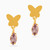 WE97 - Butterfly Purple Stone Gold Plated Drop Earrings - A4175-05DT-1.jpg