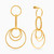WE27 - Circle Gold Plated Drop Earrings - 23013100-2.jpg