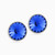 WE91 - Circle Blue Stone Sterling Silver Stud Earrings - A2791-08T-1.jpg