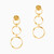 WE126 - Circle Gold Plated Drop Earrings - H4180216-1.jpg