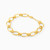 WB54 - Link Gold Plated Chain Bracelet - 92199118-2.jpg