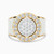 LDR1894 - Circle Diamond & Enamel Coated Ring in 18K Gold - CSR00110AW-16-1.jpg