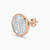 LDE449 - Circle Diamond Stud Earrings in 18K Gold - SAE04121-RG-4.jpg