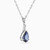 LDN790 - Pear Diamond & Blue Stone Necklace in 18K Gold - LNE00044-2.jpg