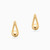 WE152 - Pear Gold Plated Stud Earrings - 23029800-1.jpg