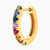 LDE429 - Slim Diamond & Colored Stones Hoop Earrings in 18K Gold - TER9002030-3.jpg