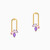 MLE262 - Oval Purple Stone Drop Earrings in 18K Gold - 21051110267-1.jpg