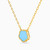 MLN677 - Flower Colored Stones Necklace in 18K Gold - 21046110702-2.jpg