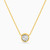 LIN275 - Round Cubic Zirconia Necklace in 18K Gold - 111401100003-1.jpg