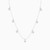 LIN322 - Flower Cubic Zirconia Charms Necklace in 18K Gold - 111401200005-3.jpg