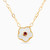 MLN931 - Kids Flower Colored Stones Necklace in 18K Gold - 21046110888-1.jpg