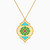 MLN978 - Arabesque Enamel Coated Necklace in 18K Gold - 21046110907-1.jpg